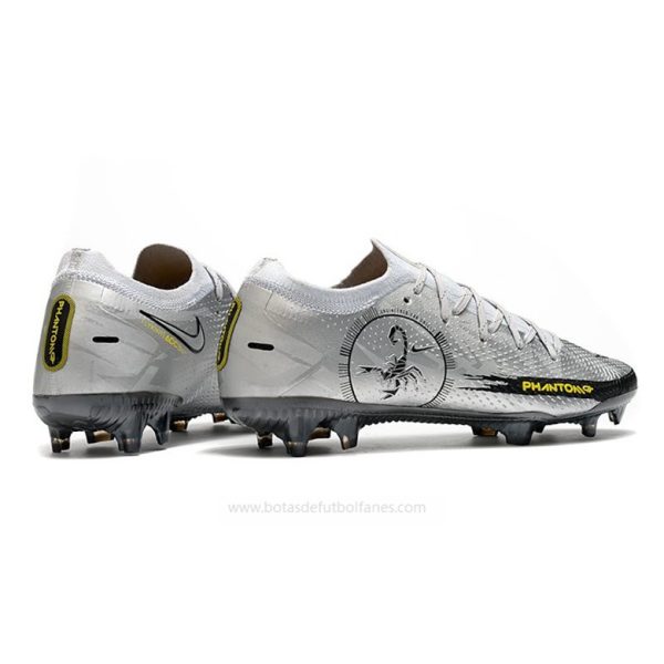 Nike Phantom Gt Elite Scorpion Fg Plata Negro